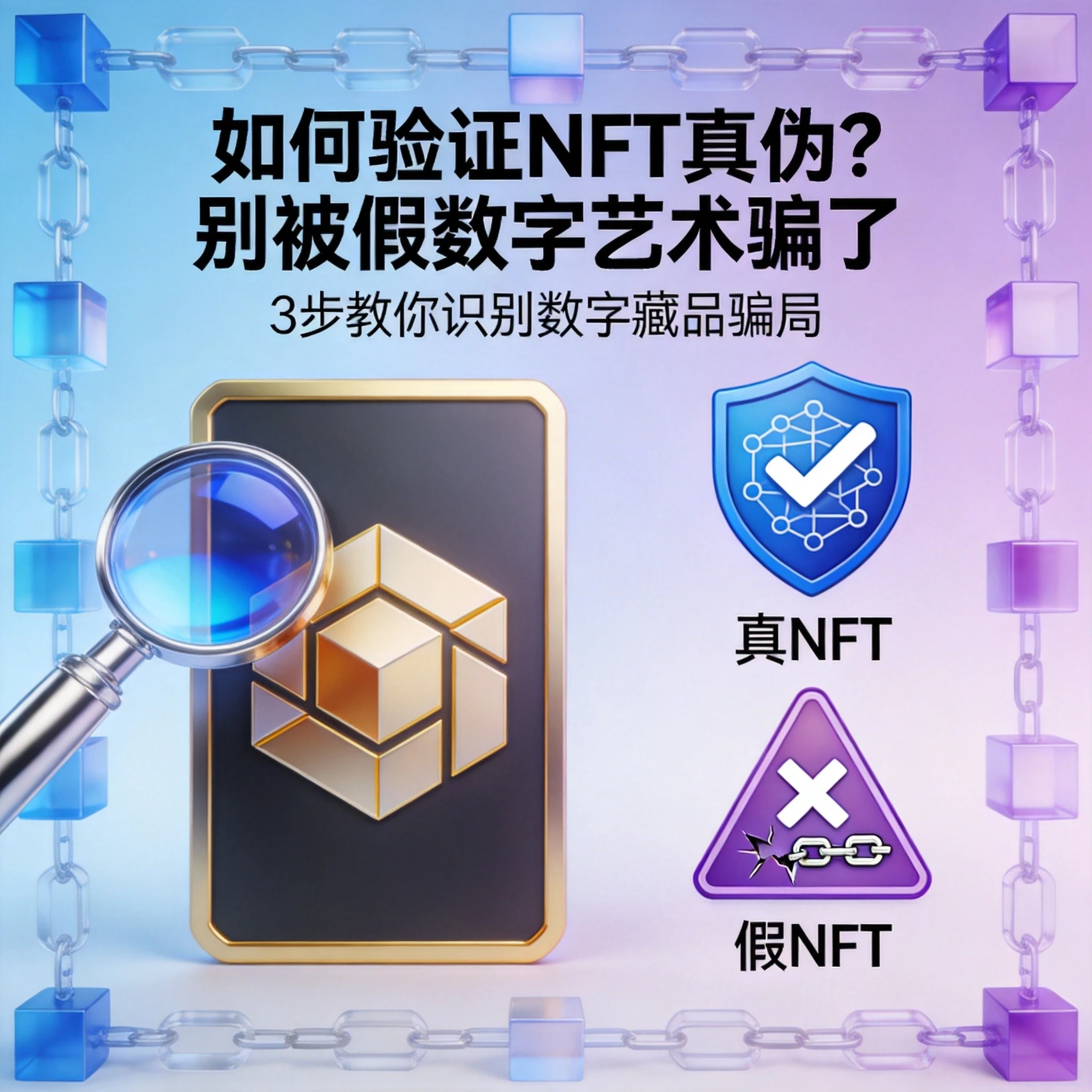 如何验证NFT的真伪？别再被"假"数字艺术骗了
